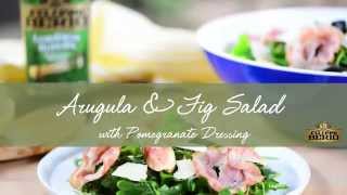 Arugula amp Fig Salad Made with Filippo Berio Extra Virgin Olive Oil [upl. by Casi]