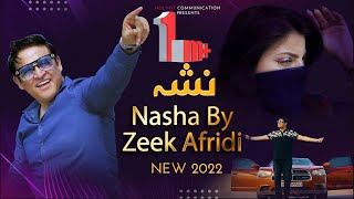 Zeek afridi  Full Song NASHA  With out BTS 2022  HD [upl. by Ecinna]