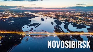 Novosibirsk Siberia Dronelapse [upl. by Cherish861]