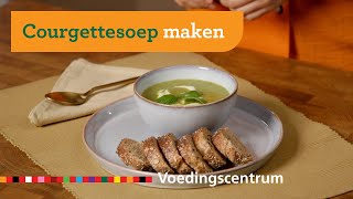 Courgettesoep maken  Kook mee met Maryam [upl. by Earized]