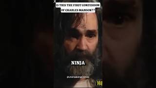 Is This The First Confession of Charles Manson 🤯 [upl. by Alet]