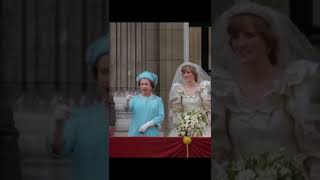 The Queens Reaction When Princess Diana Curtsied In Front Of Hershorts [upl. by Schott]