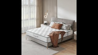 Vesgantti Nova Dream Hybrid Mattress Tight Top Mattress SeriesMedium Firm25cm） [upl. by Anniken143]