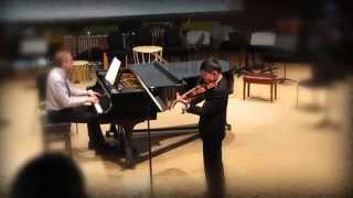 ABRSM Violin 20122015 Grade 7 B1 Moszkowski Spanischer Tanz played by Andrew Lai [upl. by Zashin]