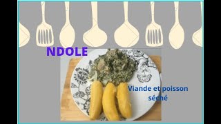 NDOLE Viande de bœuf et poisson fumé [upl. by Hanaj288]