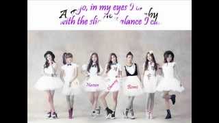 A Pink  Hes my baby english lyrics [upl. by Barhos]