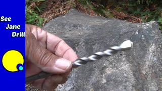 How to Drill a Hole in Stone and Attach Fasteners Like Screws [upl. by Geof]