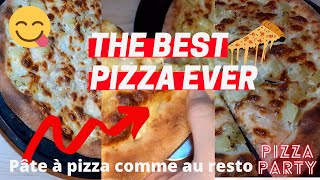 Recette pizza facile comme au restaurant 🇮🇹 💯 😋😋 [upl. by Urdna168]