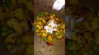 Aalu matar ki kadi🤤🤤😋😋 masalachairecipe cookingrecipes recipe cookingideas [upl. by Kyte]