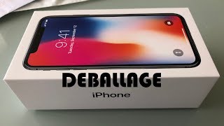 iPhone X  Déballage  Premier aperçu [upl. by Rosette]