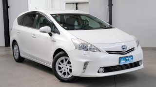 2012 Toyota Prius Alpha G 7Seater Hybrid [upl. by Argella855]