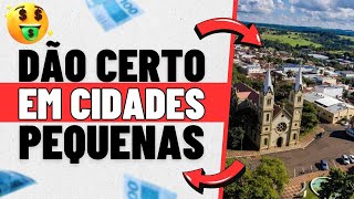 14 IDEIAS DE NEGÓCIOS LUCRATIVOS EM CIDADES PEQUENAS 2024 [upl. by Jemie850]