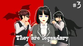 EPS 3 THEY ARE LEGENDARY  Drama sakura school simulator [upl. by Leid]