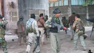 airsoft war game in GUIGUINTO BULACAN PHILIPPINES [upl. by Boiney]