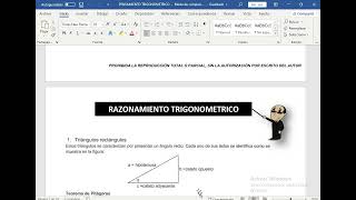 EXAMEN DE ADMISIÓN PENSAMIENTO TRIGONOMETRICO ceneval parati guias sigueme [upl. by Valma]