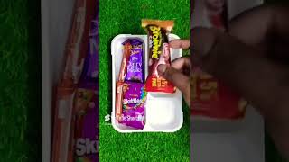 Chocolate Cheese Biscuit Cake Candy Jelly Snacks amp Milkshake Lunch Box Ideas 😍 😋 [upl. by Drahsar]