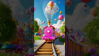 The Little Pink Train Song for kids ChooChoo Train Song choochootrain trainsforkids kidssongs [upl. by Agan]