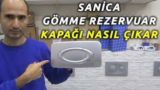 SANİCA GÖMME REZERVUAR KUMANDA PANELİ NASIL SÖKÜLÜR [upl. by Nilad486]