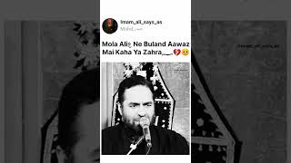 Masaib e Janab e Fatima  Allama Ali Raza Rizvi  ayyamefatimiya [upl. by Iolanthe77]