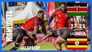 KENYA SIMBAS vs UGANDA CRANES ELGON CUP 1st Leg Full Highlights [upl. by Eulaliah101]