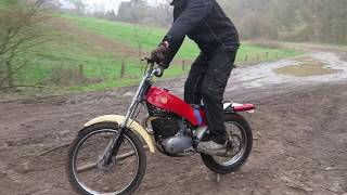 Montesa Cota 123  Classic Trial Bike From 1974 [upl. by Volnay299]