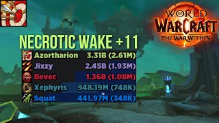 Sentinel Marksmanship Hunter Mythic  261M Overall  Necrotic Wake 11  TWW 1102 Season 1 [upl. by Silber882]