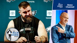 “Beautiful”  Rich Eisen Reacts to Jason Kelce’s Emotional Retirement Press Conference [upl. by Rollin144]