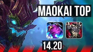 MAOKAI vs GWEN TOP  7211  KR Diamond  1420 [upl. by Anertak]