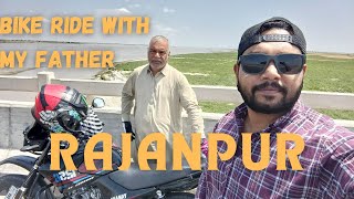 Bike ride with my Father towards RAJANPUR  Beautiful Weather YBR125g [upl. by Ecnahs]