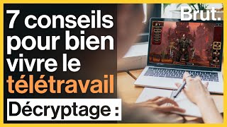 7 conseils pour bien vivre le télétravail [upl. by Leasi]