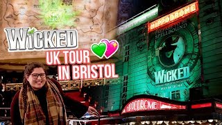 WICKED the Musical Tour in Bristol  Seeing a New Glinda 💖 REVIEW Rukaya Cesar [upl. by Yawnoc47]