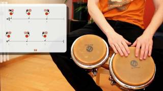 BONGOS LERNEN  Rhythmen mit Sprechsilben  S 3041 [upl. by Netsirhc]