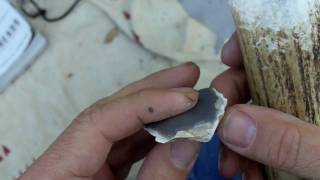 001 Preform Indirect Percussion Flintknapping [upl. by Gibbs639]