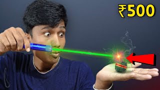 ₹50 vs ₹500 Laser Light  Most Powerful Laser Light [upl. by Richella]