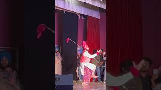 BHANGRA ON ARJAN VAILY dance collegedancevideo creativedance bhangra gidha collegedancevideo [upl. by Siroved]