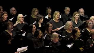 The Ground by Ola Gjeilo Performed by Saratoga Voices [upl. by Yellehs98]