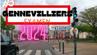 3 PARCOURS DEXAMEN DU PERMIS B 🚦🚗🚦 GENNEVILLIERS [upl. by Jat]