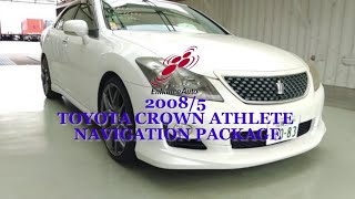 20085 TOYOTA CROWN ATHLETE NAVIGATION PACKAGE 289807 [upl. by Eiltan]