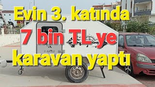 EVDE KARAVAN YAPIMI 6bölüm ÜÇÜ BİR ARADA [upl. by Sprung]