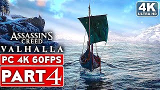 ASSASSINS CREED VALHALLA Gameplay Walkthrough Part 4 4K 60FPS PC  No Commentary FULL GAME [upl. by Paugh]