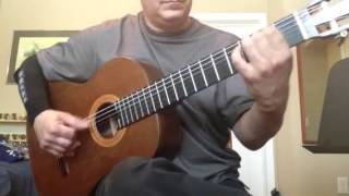 El Que Habita al abrigo de Dios arreglo de guitarra sola [upl. by Hplodur]