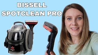 Bissell Spotclean Pro REVIEW  Best carpet cleaner for your house [upl. by Asiek]