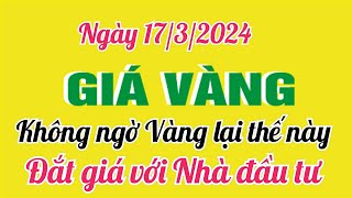 Giá vàng hôm nay 9999 ngày 17 tháng 3 năm 2024 GIÁ VÀNG MỚI NHẤT Bảng giá vàng 24k 18k 14k 10k [upl. by Eidnarb]