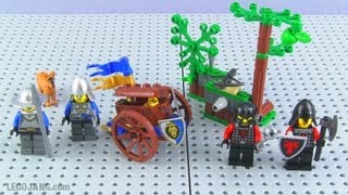 LEGO Castle Forest Ambush 70400 set review [upl. by Mercado]