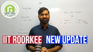 IIT ROORKEE 🔴NEW UPDATE🔴 [upl. by Anwad611]