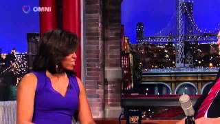 Michelle Obama on David Letterman April 30th 2015 Full Interview [upl. by Pedrotti]