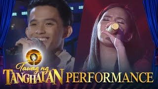 Tawag ng Tanghalan Elthon Clark Vibares vs Elaine Duran [upl. by Eynenihc]