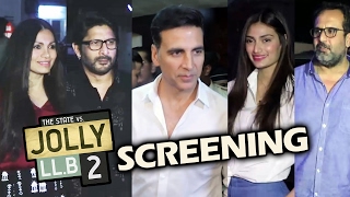 Jolly LLB 2 Special Screening  Akshay Kumar Athiya Shetty Arshad Warsi Anand L Rai [upl. by Hitchcock781]