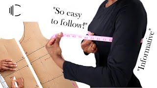 How to Measure Yourself and Draft a Basic Bodice Pattern DETAILED amp easy😊  Beginner Friendly [upl. by Mal674]