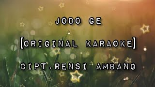 Jodo Ge Karaoke [upl. by Ayana]